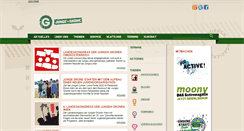 Desktop Screenshot of junge-gruene.at